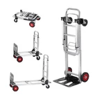 2-IN-1 Aluminum Folding Dolly Cart, 400 Lbs Heavy Duty Hand Truck New. Price: $98.45.