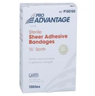 Sterile, Sheer Adhesive Dot Bandages, 7/8" Spots - Box Of 100 New. Price: $7.72.