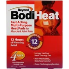 3 Pack Beyond Bodiheat Pads, 4 Ct New. Price: $15.93.