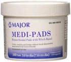 5 Pack Major Medi-pads With Witch Hazel Hemorrhoidal Cleansing 100 Ct New. Price: $33.30.