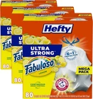 Hefty Ultra Strong 13 Gallon Trash Bags, Tall Kitchen Size. New. Price: $80.99.