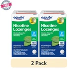 (2 Pack) Equate Nicotine Lozenge Mg, Mint Flavor, 168 Count Stop Smoking Aid New. Price: $63.97.
