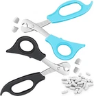 2 Pieces Pill Splitter Scissors Cutter With Stainless Steel Blade New. Price: $9.03.