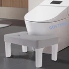 6.7 Inch Step Stool,rovtern Portable Plastic Foot Non-slip Gray New. Price: $17.80.
