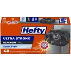 Hefty Ultra Strong 13 Gallon Trash Bags, Black 40 Count (pack Of 1), New. Price: $14.48.