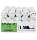 Trash Bags 45 Gallon Clear 39 X 46 1000 Count Pack Aluf Plastics Micron High New. Price: $259.99.