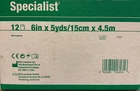 New Case Of 12 - Bsn Plaster Bandages 7368 Extra Fast Setting 6IN 5YDS. Price: $35.99.