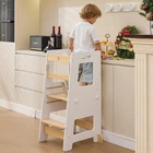 Wood City Kitchen Step Stool - Safe Montessori Standing Tower For Kids With S... New. Price: $122.02.