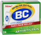 Bc Arthritis Powder 24CT New. Price: $12.99.