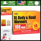 Large Hand & Body Warmers Air Activated Odorless Heat Up To 18 Hours New. Price: $113.99.