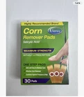 Ulensy Corn Remover Pads For Pain Relief And Removal (1-BOX, 30CT) Exp 09/2026 New. Price: $16.99.