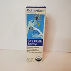 Motherlove Organic Sitz Bath Pain Relief Spray Safe Postpartum Care - 2 Fl Oz New. Price: $7.92.