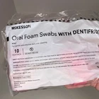 Mckesson Oral Swabs 7 Packs Of 10 New Sealed Dentifrice Pink Foam Tip. Price: $11.99.