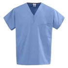 Medline Comfortease Unisex Scrubs Top Small Ceil Blue 648MHSS New. Price: $6.99.