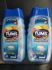 2 Pack Tums Smoothies Antacid Assorted FRUIT140 Tablets Each Xtra Strenght 750 New. Price: $51.00.