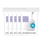 Simplehuman Code 100 Count Custom Fit Liners, (pack Of 1), White New. Price: $50.05.