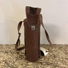 Vtg Mada Medical Oxygen Tank Bag Leather Carrier Case. Price: $59.99.