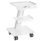 Vevor Lab Rolling Cart 3-LAYER Steel Serving With Wheels 220LB Loading New. Price: $143.99.