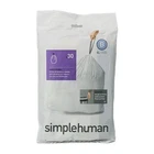 Simplehuman Liter 1.6-GAL/TYPE-B Custom Fit Liners 30 Count New. Price: $15.99.