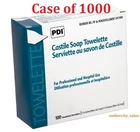 Castile Soap Towelettes By Pdi (case Of 1000; Boxes 100) Made In Usa New. Price: $69.97.