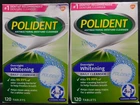 2PK Polident Overnight Whitening Denture Cleanser, 240 Total Tabs, Exp. 8/31/27 New. Price: $29.95.