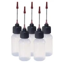5-1OZ Plastic Squeeze Bottles 1.5" Stainless Applicators New. Price: $15.41.