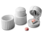 Rehabilitation Advantage 4-IN-1 Pill Cutter, Crusher, Storage White New. Price: $12.86.