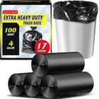 100 Count 17 Micron Extra Heavy Duty 4 Gallon Trash Bags, Sturdy & Tear-resis... New. Price: $14.35.