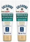 Gold Bond Multi-symptom Psoriasis Relief Cream, 4OZ, Pack Of 2, For Itchy Skin New. Price: $24.18.