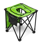 Traveljohn Foldable Commode Chair Portable Toilet With Standard, Green New. Price: $79.99.
