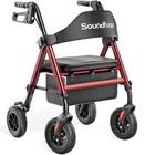 Soundfuse Rollator Walkers For Seniors With Seat, Foldable Lightweight Rollin... New. Price: $204.69.