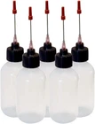 5-2OZ Plastic Squeeze Bottles 1.5" Stainless Applicators New. Price: $15.29.