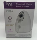 Spa Sciences Cirra Nano Ionic Vanity Facial Steamer With Optional Aromatherapy New. Price: $22.29.