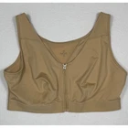 Tommie Copper Sports Bra Women 3XL Tan Front Zip Adjustable Znergy 9016WR Pre-owned. Price: $20.40.