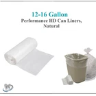 12-16 Gallon Trash Bag Can Liners, Hi Density, Clear, Coreless Roll Home/office New. Price: $29.95.