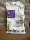 New Simplehuman Liter 1.6-GAL/TYPE-B Custom Fit Liners 30 Count. Price: $15.49.