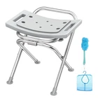 Ugarden Folding Shower Chair Seat, 17.5" Stainless Steel Small F... New. Price: $66.82.