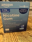 Amazon Basic Care Nicotine Gum 2MG Mint Freeze 160CT Stop Smoking Aid 9/26 + New. Price: $32.99.