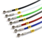 Hel Over The Mudguard Kit Brake Lines For Kawasaki ZX-10R Ninja 2004-2005 New. Price: $91.47.