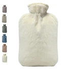 Bicaree Hot Water Bottle With Cover, 2L Pvc Bag 1.8L, White New. Price: $26.11.