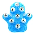 Samyo Palm Shaped Glove Body Massager With 9 360-DEGREE-ROLLER Metal ... New. Price: $39.35.