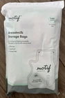 Motif Medical Breast Milk Storage Bags 8OZ Single Use 100 Count Bpa-free New. Price: $9.95.