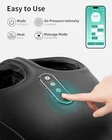 Nekteck Foot Massager Fsa Eligible Hsa Deep Kneading, App Control - Black Used. Price: $85.88.