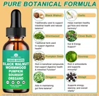 Liposomal Wormwood Black Walnut Clove Drops Herbal Gut Detox Vegan 30 Day Supply New. Price: $22.22.
