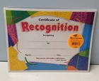 Trend Certificate Of Recognition Awards 8.5" X 11" 30 Pack T2965 John Kennedy New. Price: $14.97.