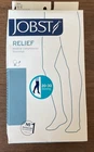 Jobst Relief Thigh Open Toe Compression Stockings 20-30 Mmhg Beige Medium New. Price: $29.99.