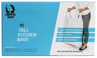 Hippo Sak - Tall Kitchen Garbage Bags With 90 Count (pack Of 1), White New. Price: $42.58.