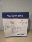 Drive Medical Splash Defense Transfer Bench Bathtub Curtain Guard Safety Nib New. Price: $74.99.