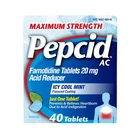 Pepcid Maximum Strength Heartburn Relief Tablets, Otc 40 Count (pack Of 1) New. Price: $27.25.