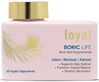 Loyal Boric Life - Acid Vaginal Suppositories 600MG Supports Odor Cont New. Price: $16.50.